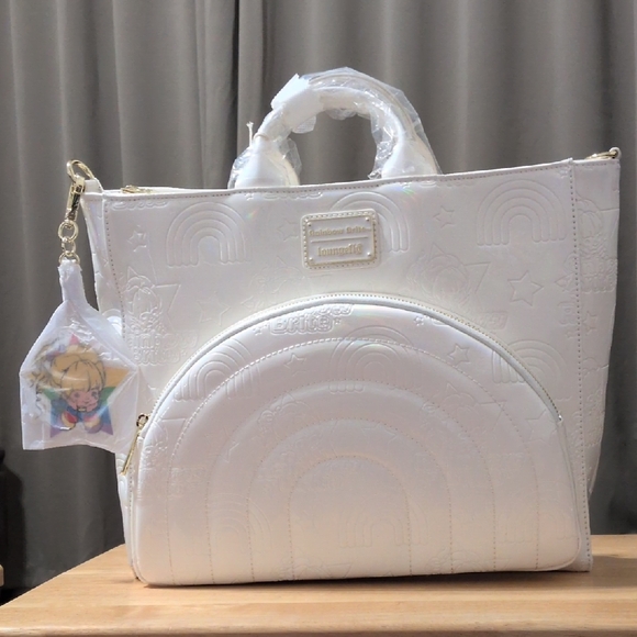 Loungefly Handbags - Loungefly Iridescent Rainbow Brite Bag